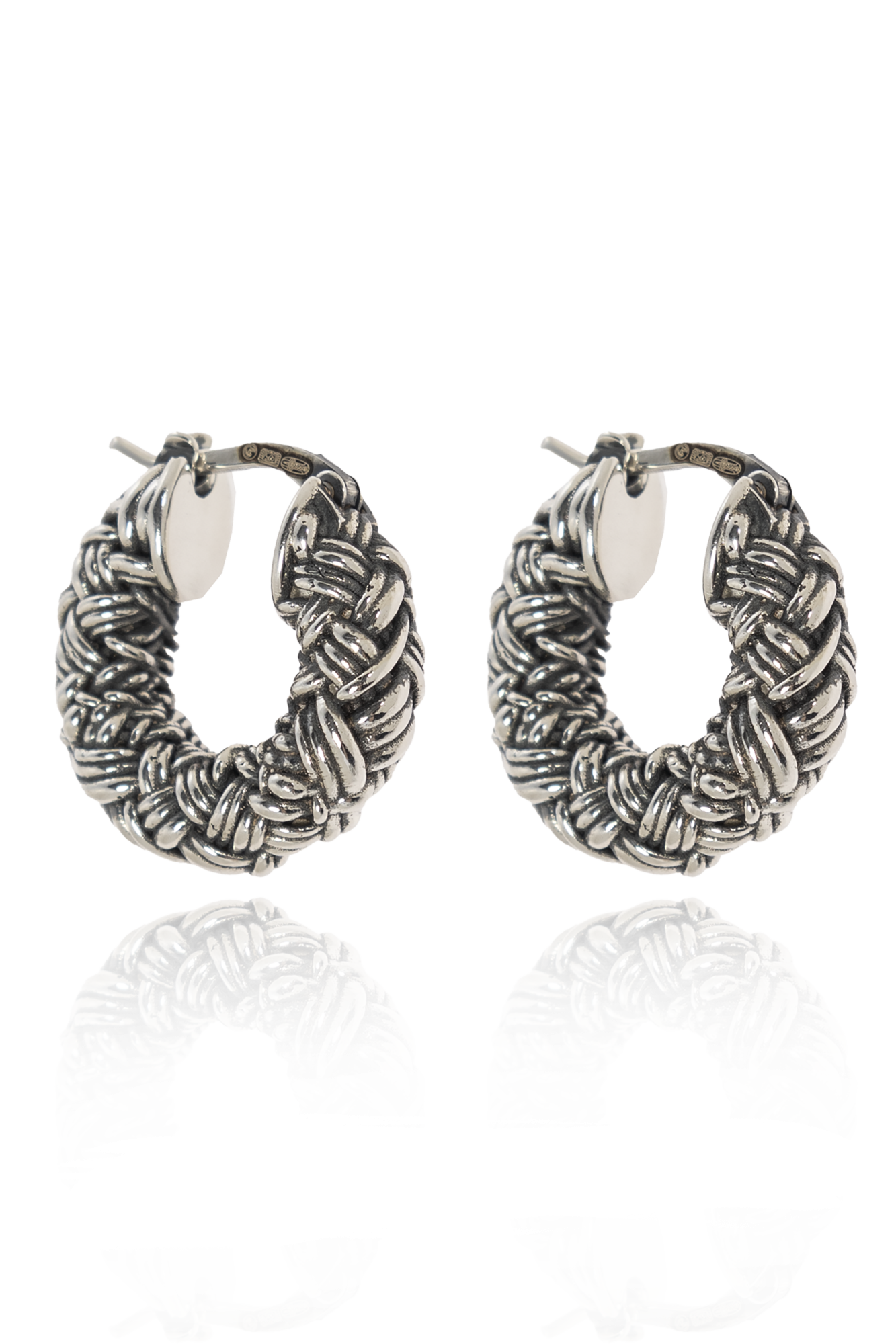 Silver Silver Earrings Bottega Veneta - Vitkac Canada